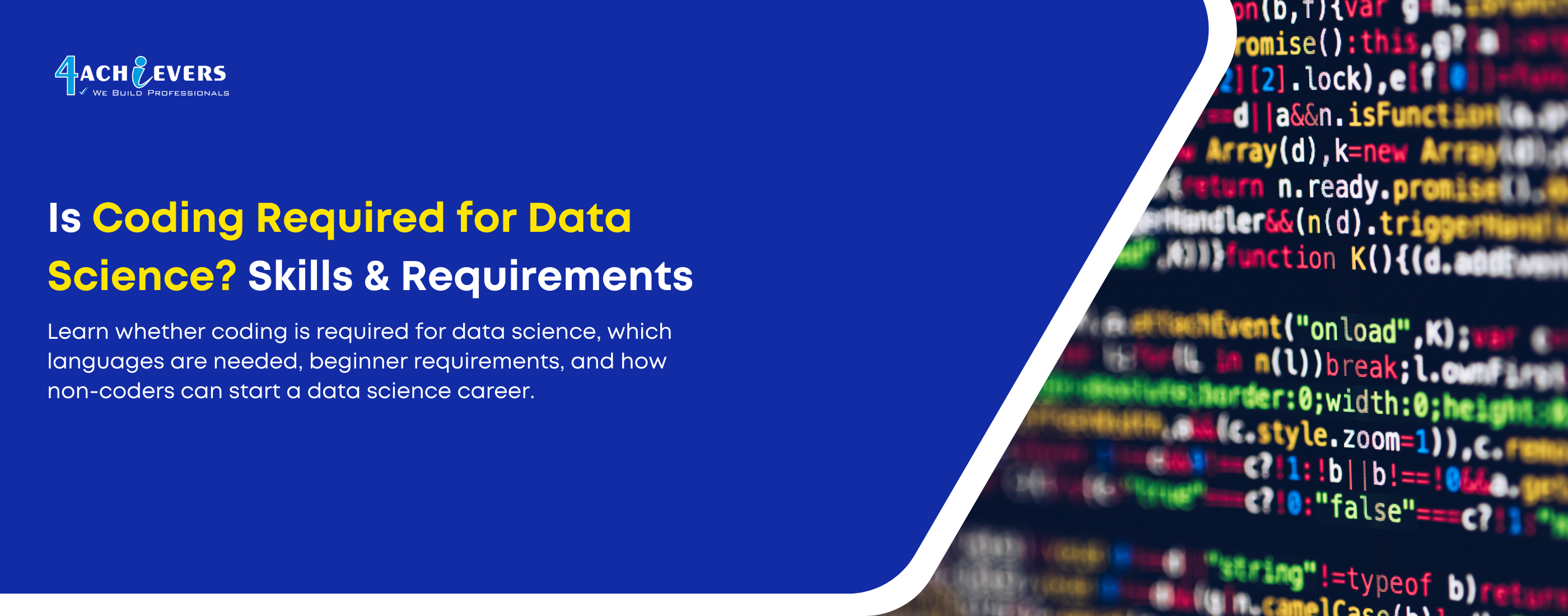 Is Coding Required for Data Science? Skills & Requirements